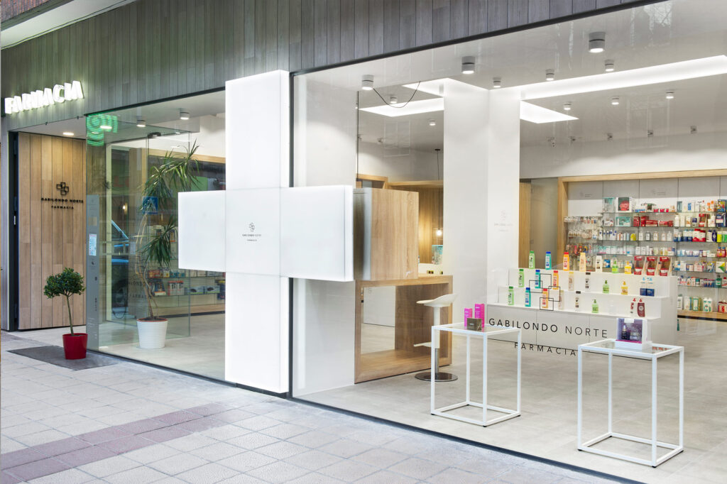 Escaparates para farmacias