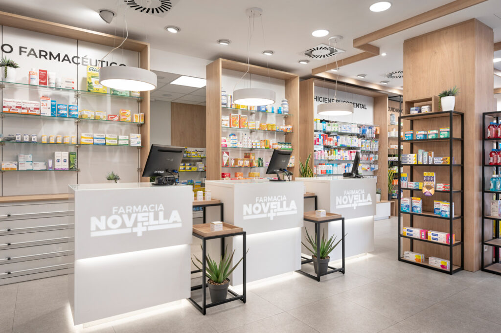 Storytelling en el diseño de la farmacia Novella.