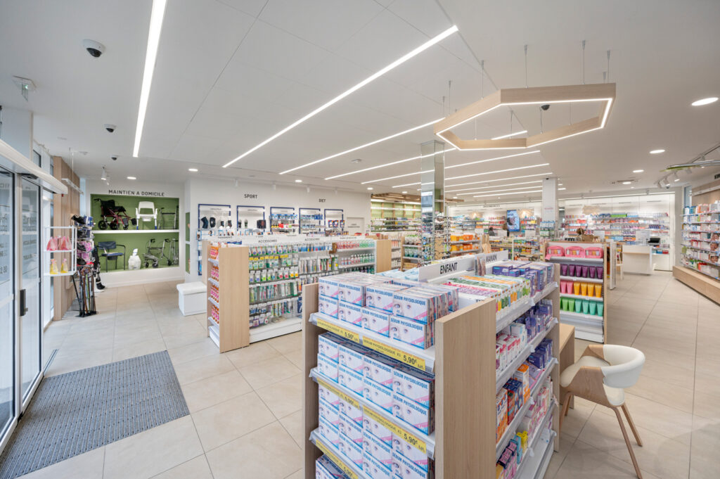 Storytelling en el diseño de la farmacia Floréal.