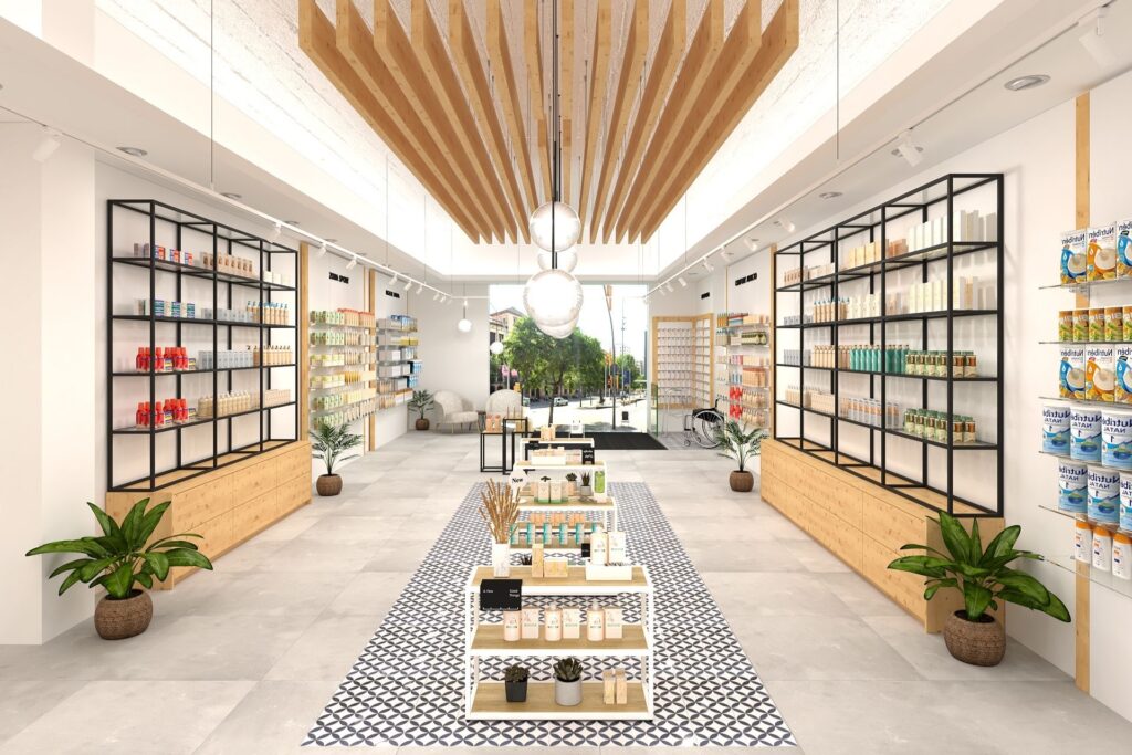 Tienda online muebles de Farmacia